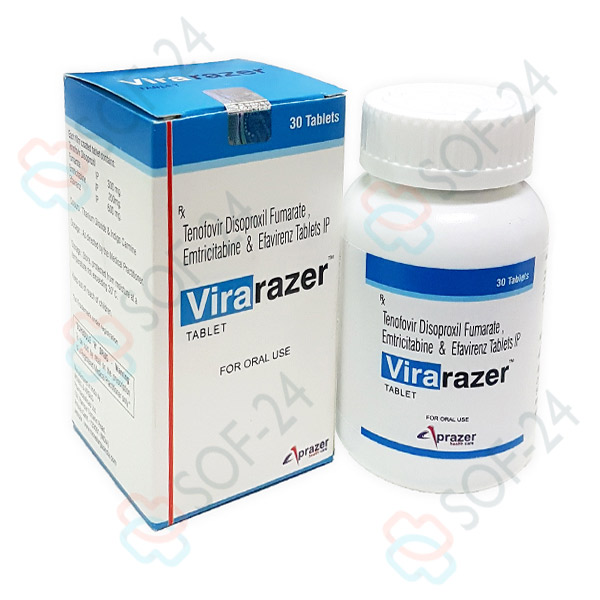 Virarazer Tenofovir Efavirenz Emtricitabine